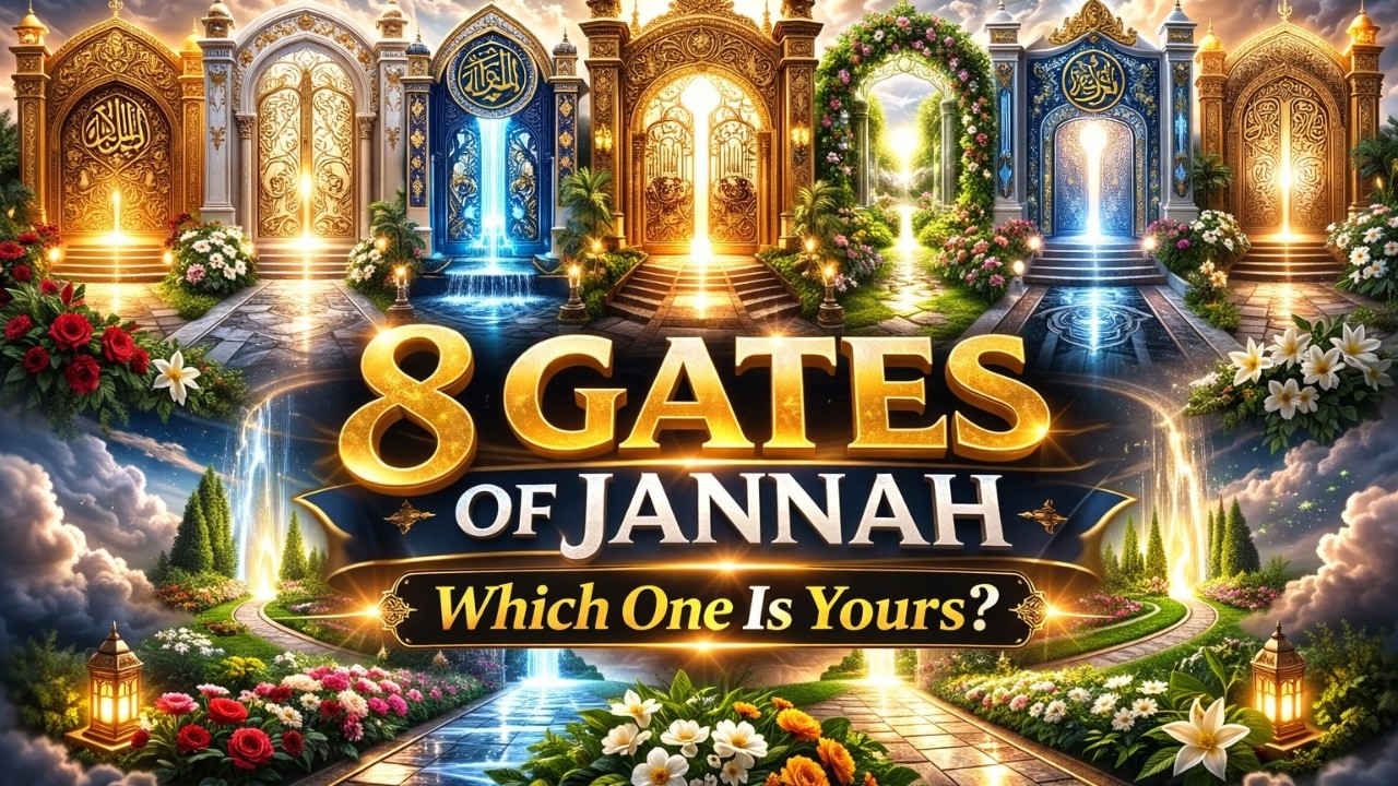 The 8 Gates of Jannah – Which Door Will Open for You on the Day of Judgment?