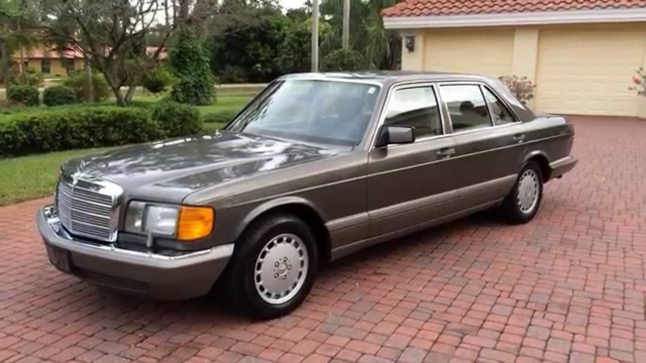 ПРОДАН - Mercedes-Benz 560SEL (W126) 1987 года выпуска продается компанией Auto Haus of Naples ww...