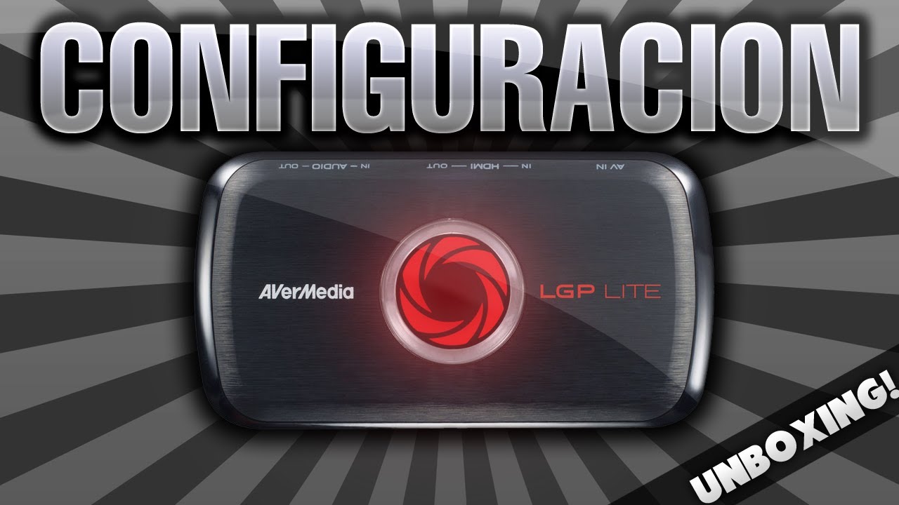 Unboxing Capturadora AVERMEDIA LGP LITE Instalación y Configuración [PS3 Sin Spitter]