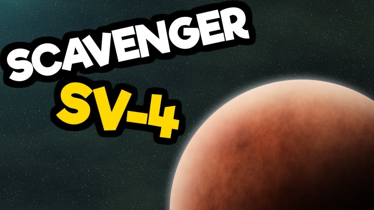 Scavenger SV-4 Gameplay Impressions - Space Scavenging Survival Sim!