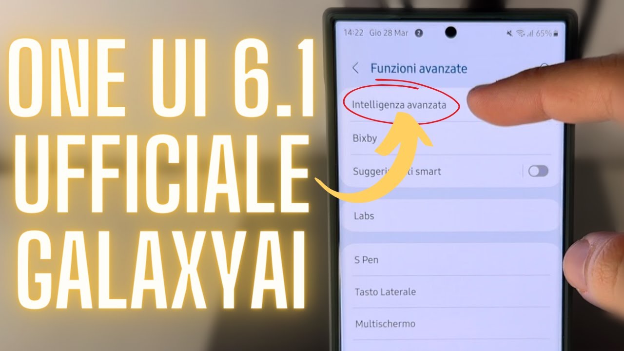 ONE UI 6.1 è ARRIVATO! Provo le FUNZIONI AI (intelligenza artificiale) su S23 Ultra - Novità