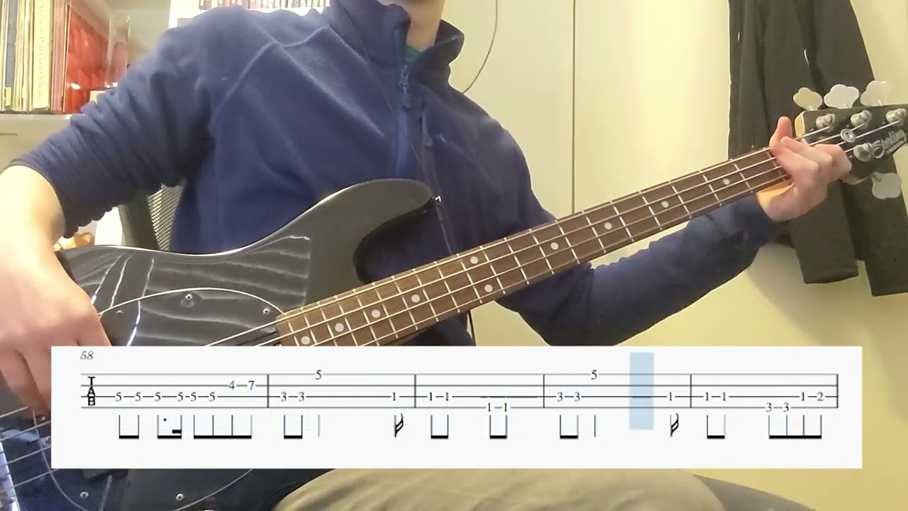 Sound of Thunder - Duran Duran - Bass Cover with Tabs