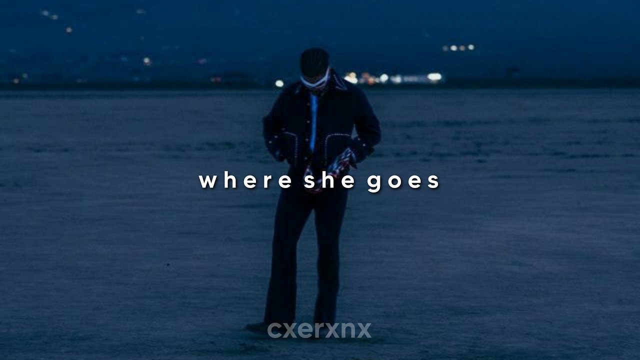 bad bunny - where she goes (slowed + reverb)