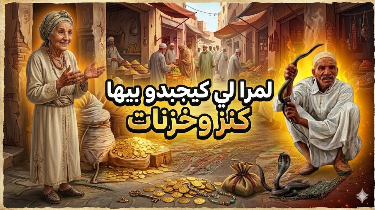 لمرأة لكيجبدو بيها كنز و خزنات 