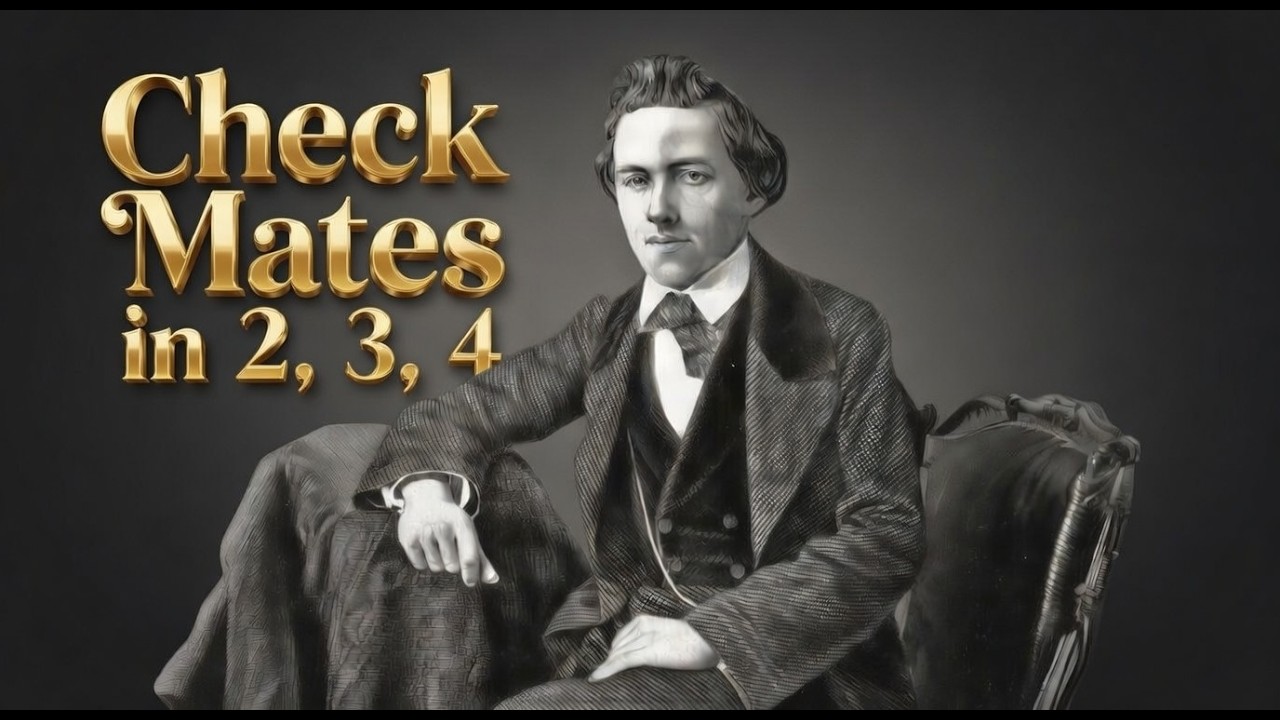 ♟️ Chess 24/7 [ Live ] - Checkmates in 2, 3, 4 - 60s Think Time | Focus #chess