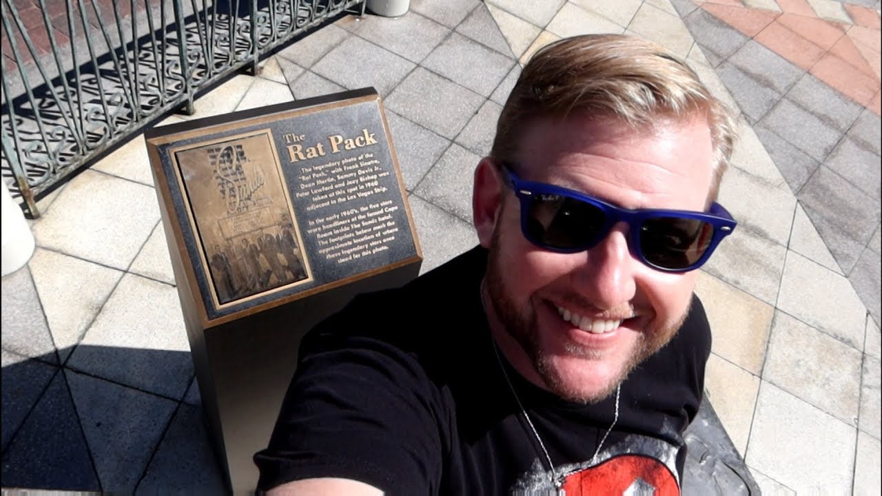 The Sands RAT PACK Photo Location & MADAME TUSSAUD'S Wax Museum LAS VEGAS