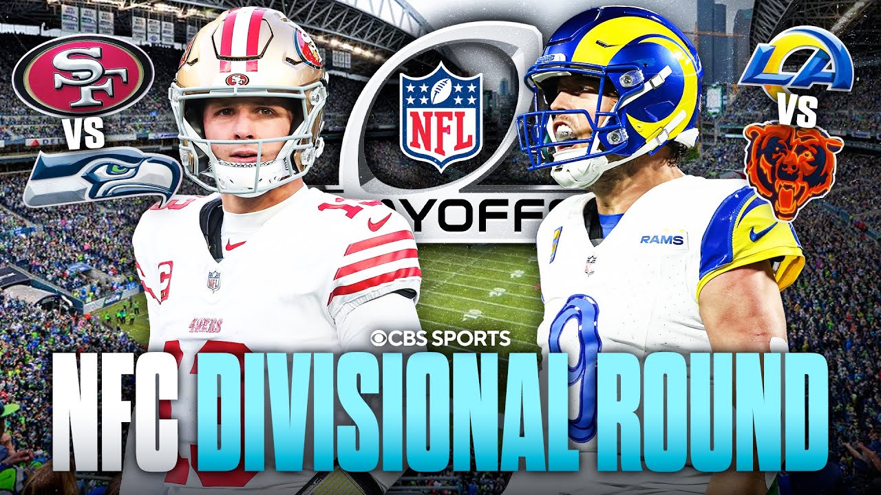 NFC Divisional Round Preview: 49ers at Seahawks, Rams at Bears | 2025 NFL Playoffs ✅