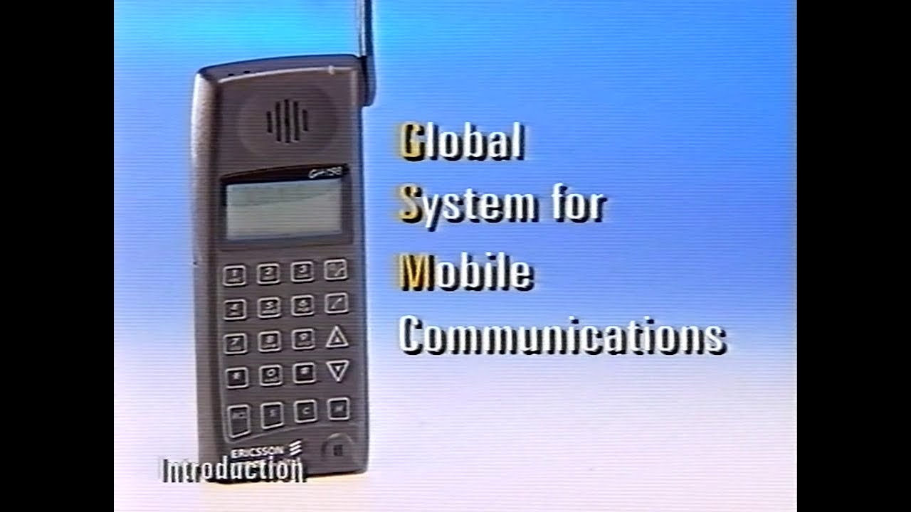 BellSouth Ericsson GH198 old mobile phone instruction video