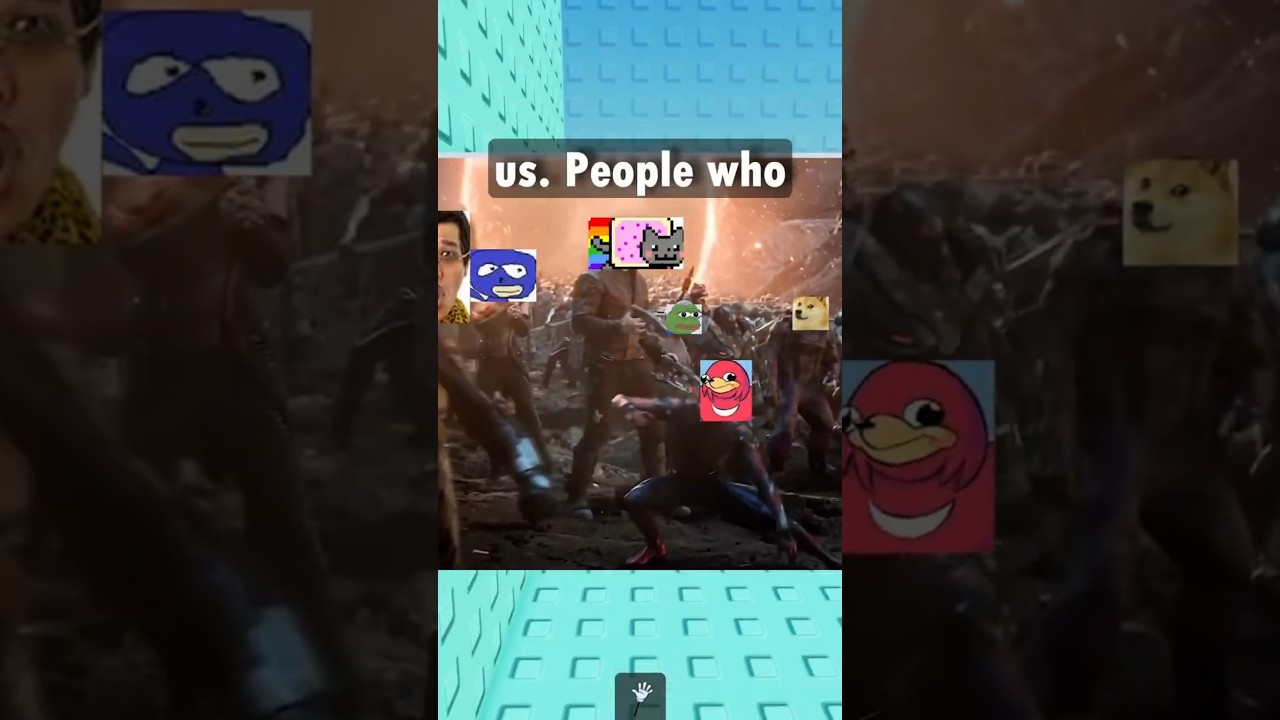 ALRIGHT GUYS IT'S TIME FOR THE GREAT MEME WAR !! | Roblox Rant | just chill | #shorts