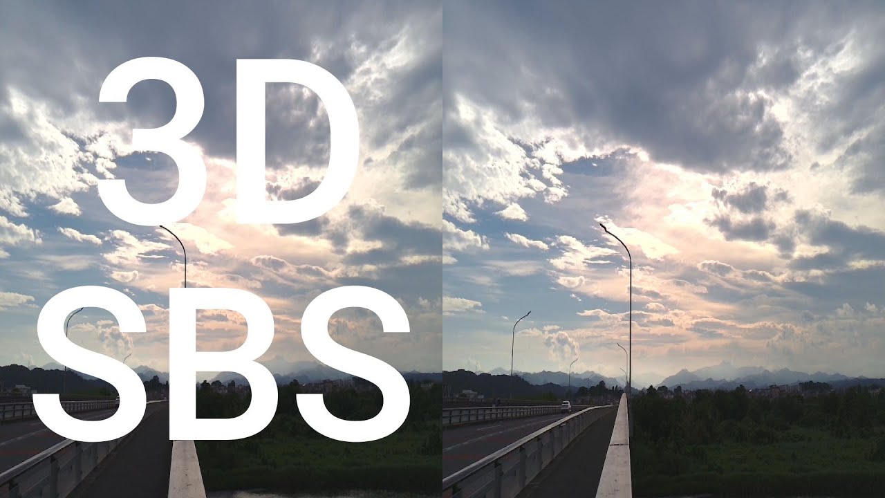 3D Scene #09 | 3D SBS VR | QooCam EGO 視力回復・立体視