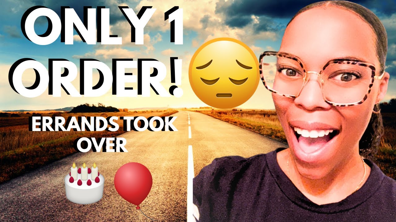 Errands Took the Day! Only Managed ONE Delivery 😩 | Cake, Balloons & Hustle Life