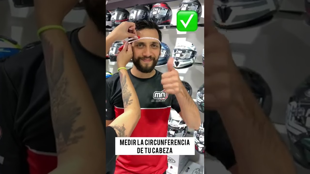 ¿Cómo escoger correctamente la talla de tu casco? 