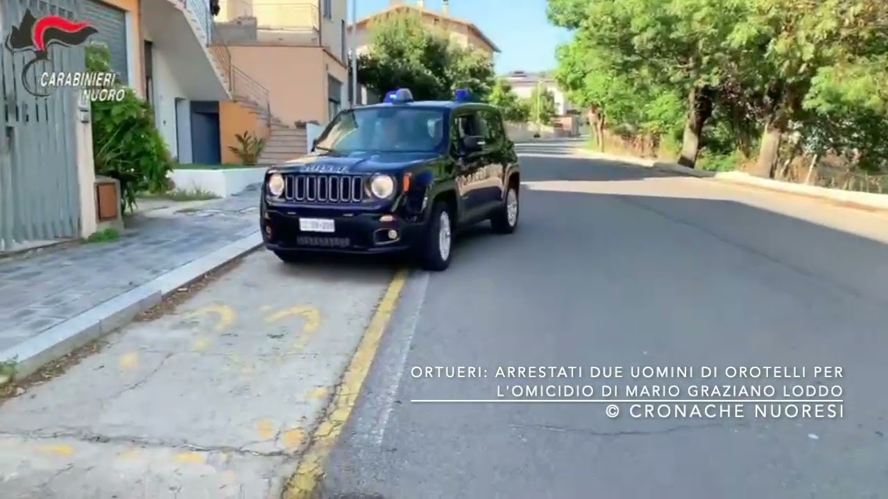 Omicidio a Ortueri: arrestati due uomini di Orotelli per l'omicidio di Mario Graziano Loddo