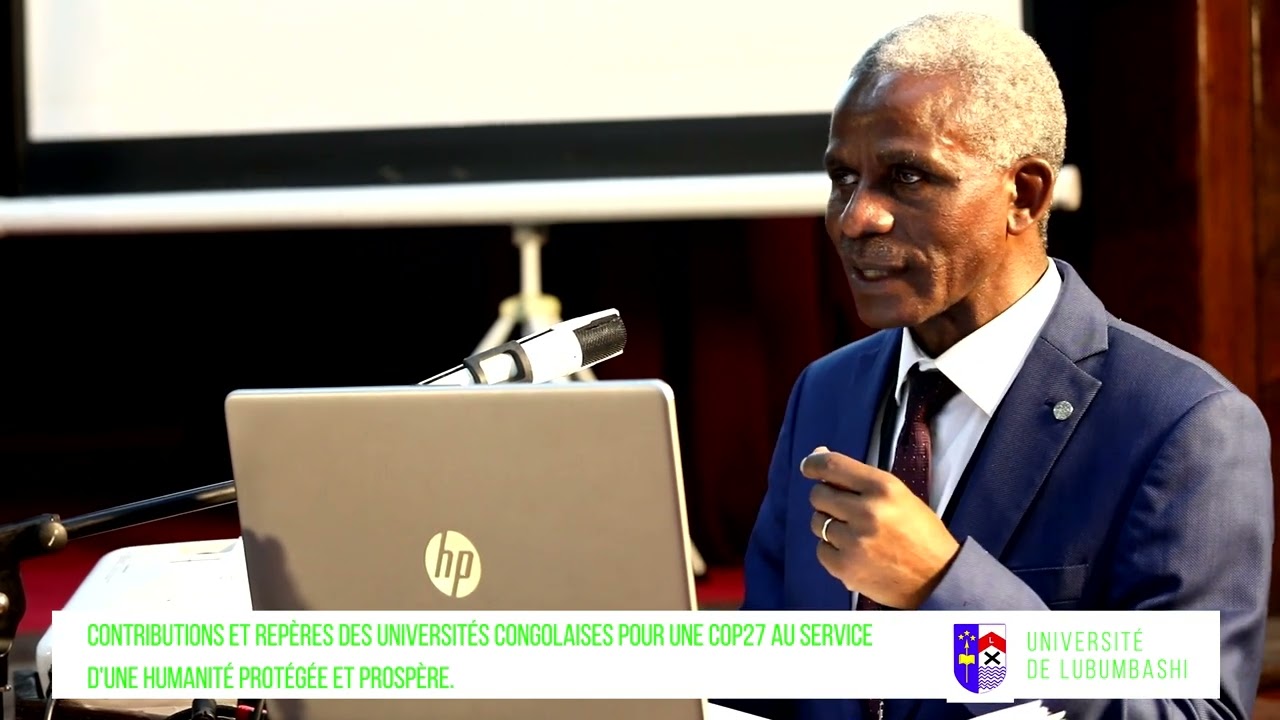 CONTRIBUTION DE L'UNILU À LA PRE COP 27, A KINSHASA.