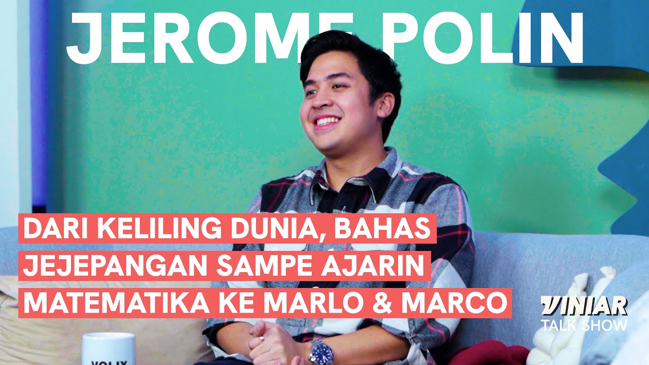 JEROME POLIN BALIK KE INDONESIA, CITA-CITANYA KEREN BANGET! | VINIAR: Talkshow