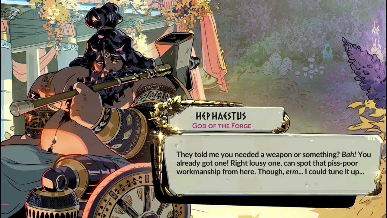 Hades II - Hephaestus - All Voice Lines - All Dialogue