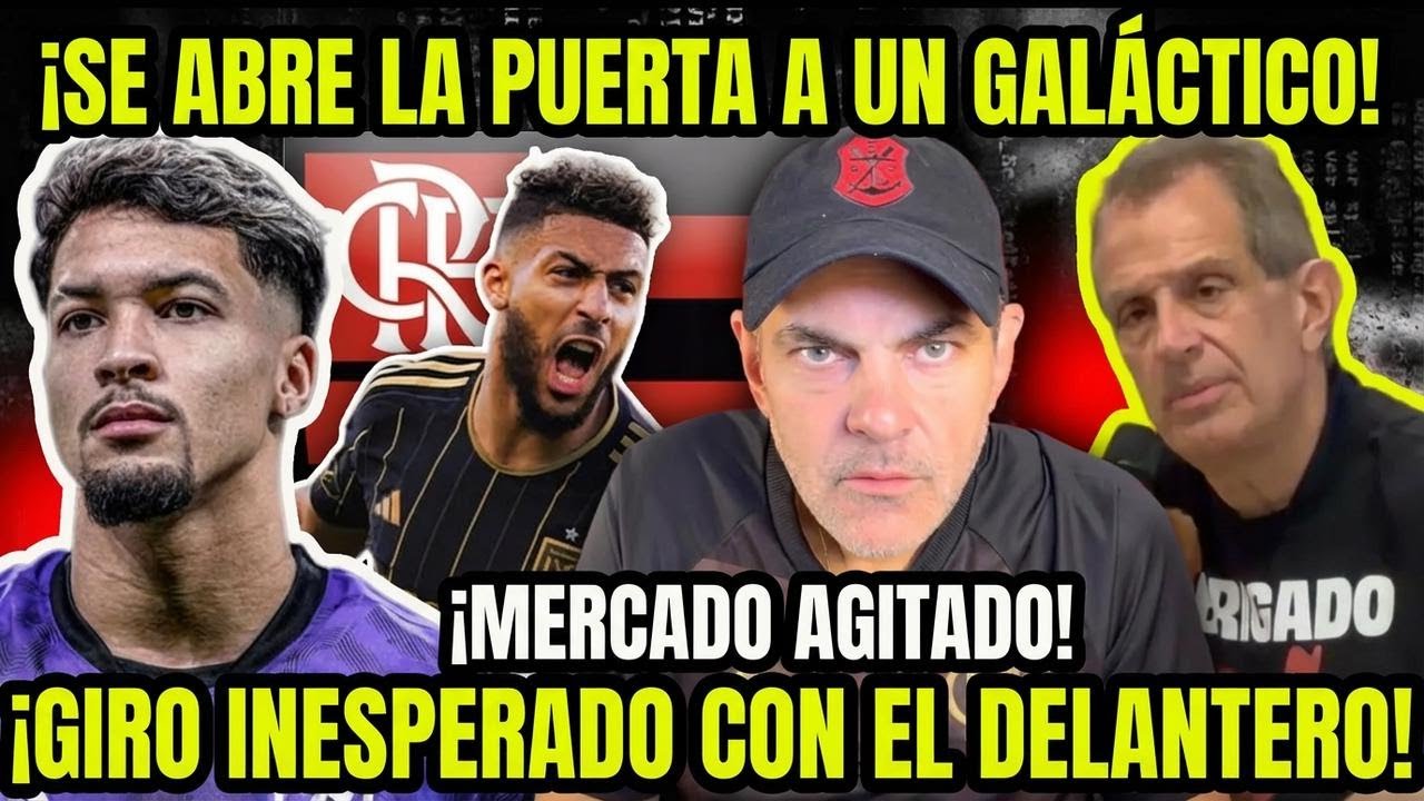 ¡Tremendo lío en el Flamengo! Jugador se va, Fluminense va por Marcos Leonardo y BAP sueña en grande