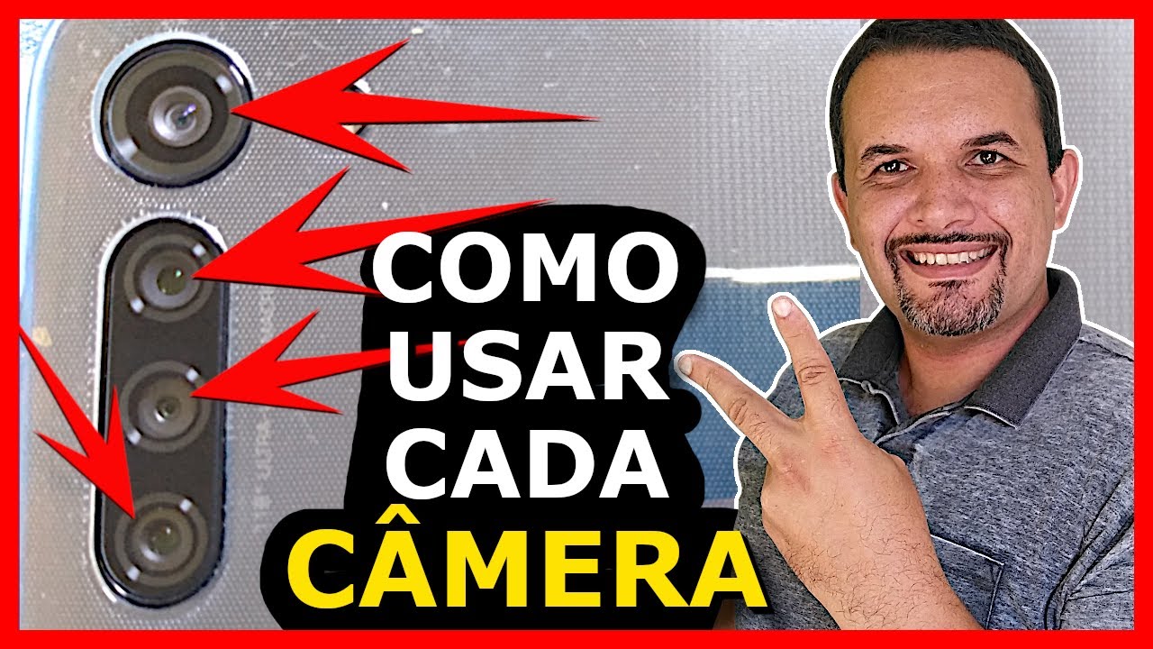 COMO USAR AS CÂMERAS DO CELULAR.