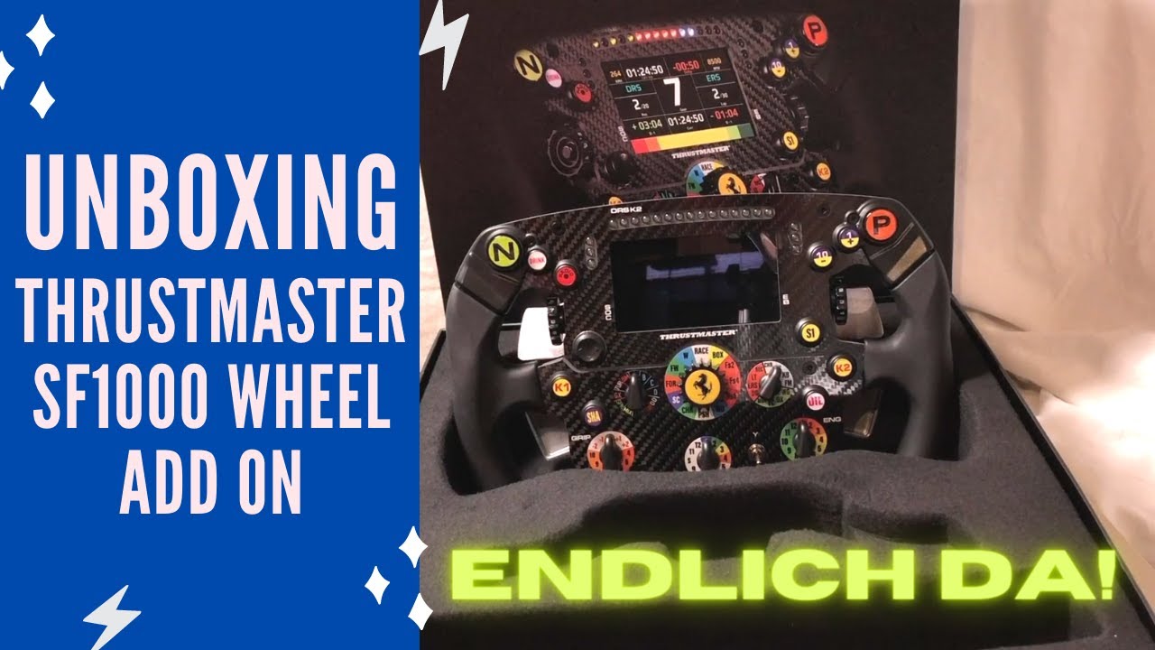 Formula Wheel Add-On Ferrari SF1000 Edition von Thrustmaster | Das Unboxing nach langer Wartezeit!