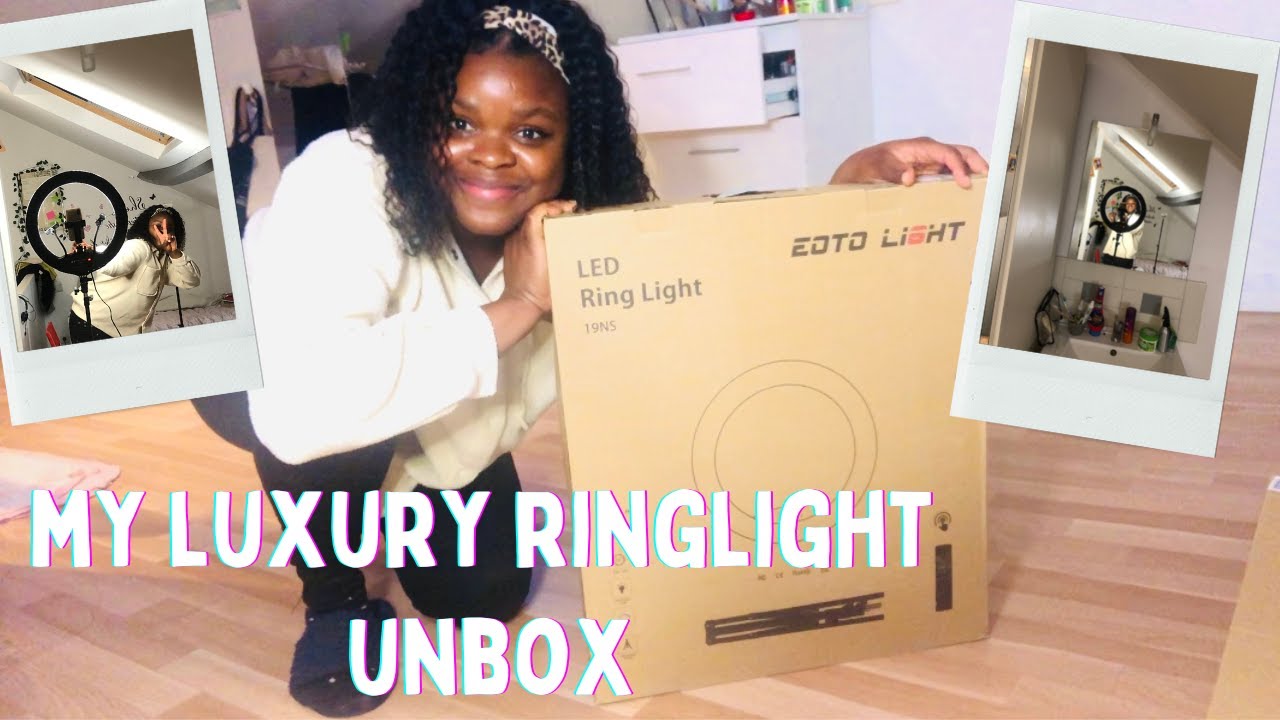 I bought a dream ringlight to celebrate 1000 subs + 2 years on Youtube! 19
