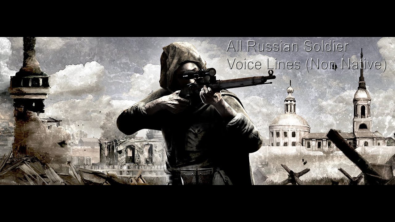 Red Orchestra 2 All Russian Soldier Voice Lines (Non Native)