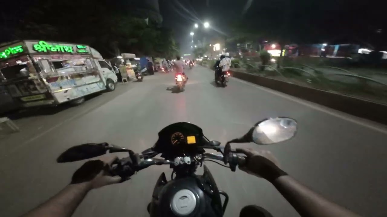 Dji action 2 से रायपुर गुढियारी भारत माता चौक में पहली बार motovloging 