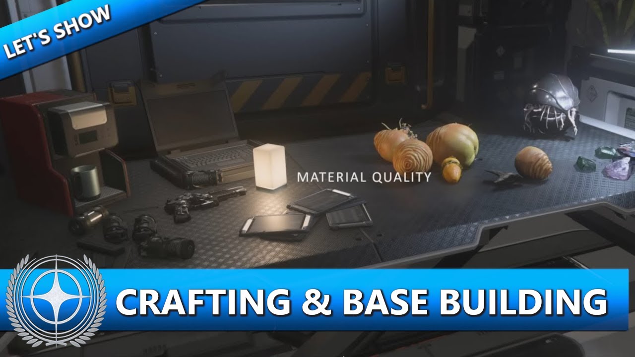 DEEP DIVE: CRAFTING & BASE BUILDING ⭐ STAR CITIZEN ALPHA