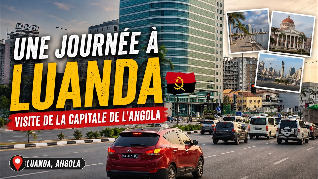 UNE JOURN&Eacute;E &Agrave; LUANDA 🇦🇴  Visite de La Capitale de L&rsquo;Angola