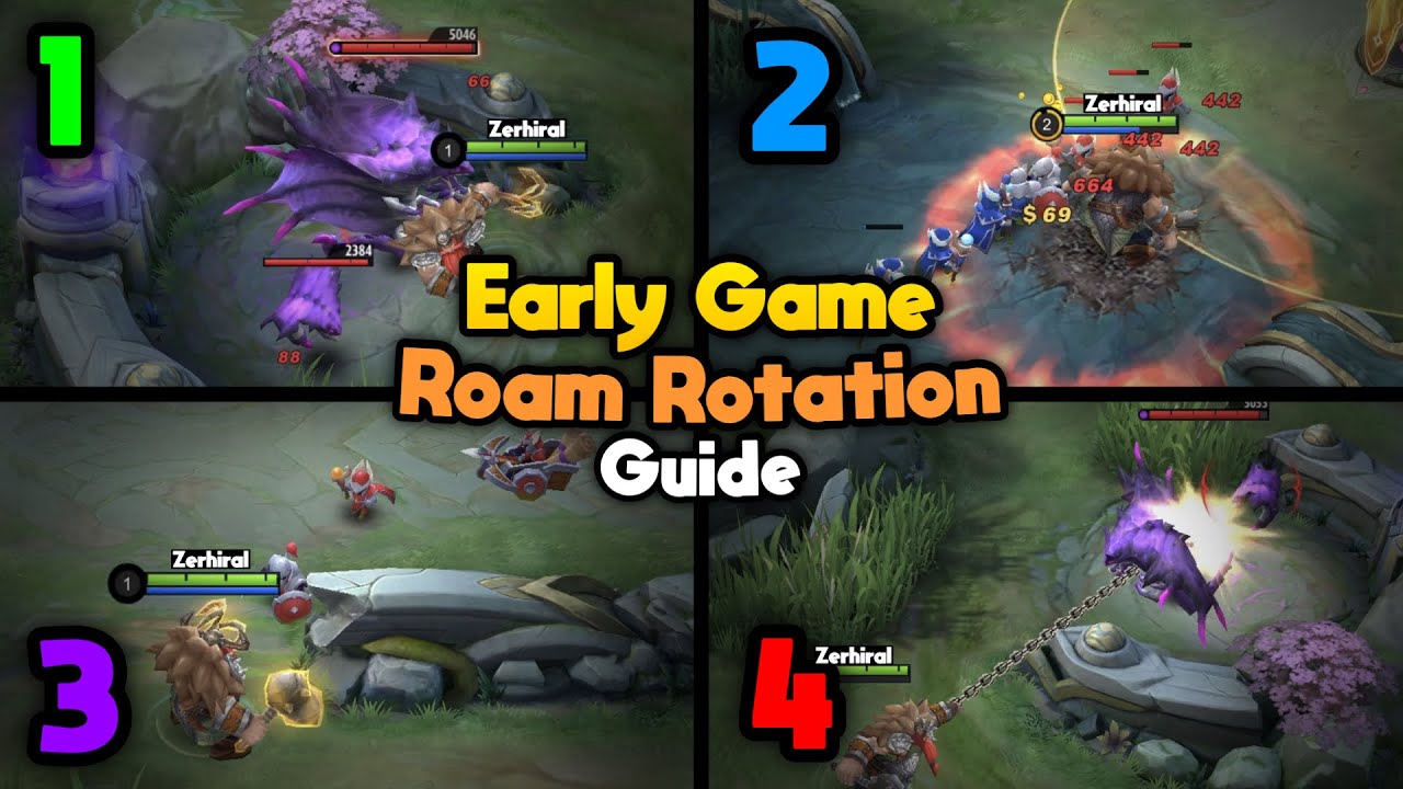 How To Rotate In The EARLY GAME As The Roamer - Tank Guide | MLBB