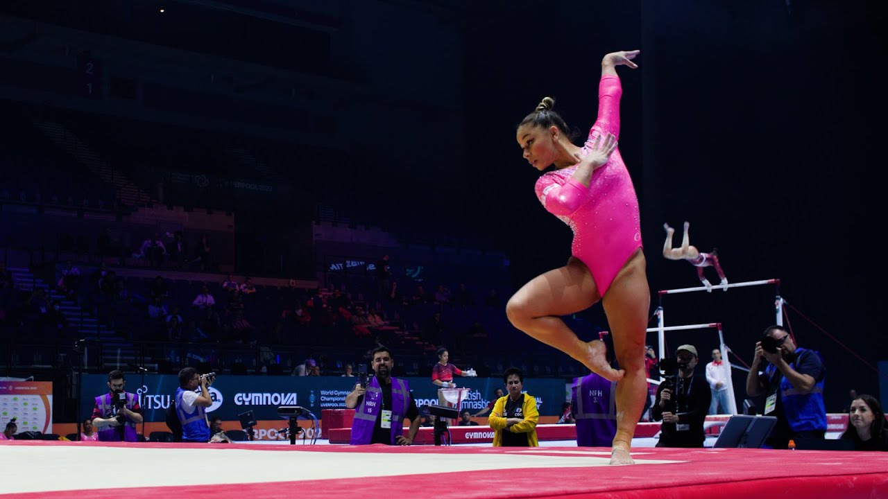 Flavia Saraiva (BRA) - Floor Exercise - 2022 World Championships - Podium Training