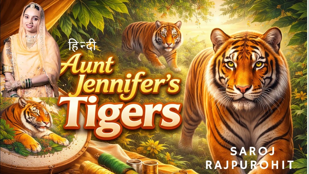 Aunt Jennifer’s Tigers | Poem Explanation in Hindi | Class 12 English Flamingo