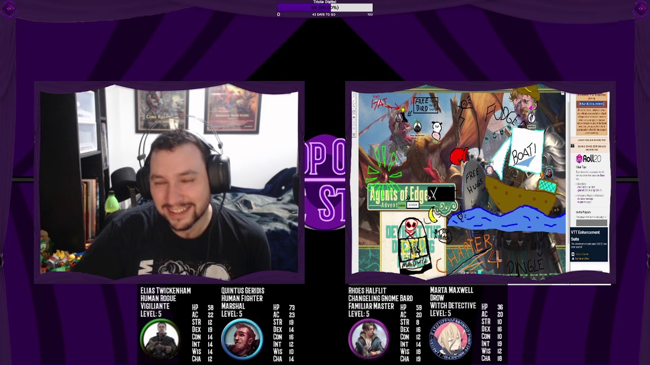 Agents of Edgewatch (Actual Play) - Session 20 - Book 2 - Sixty Feet Under - Chapter 1