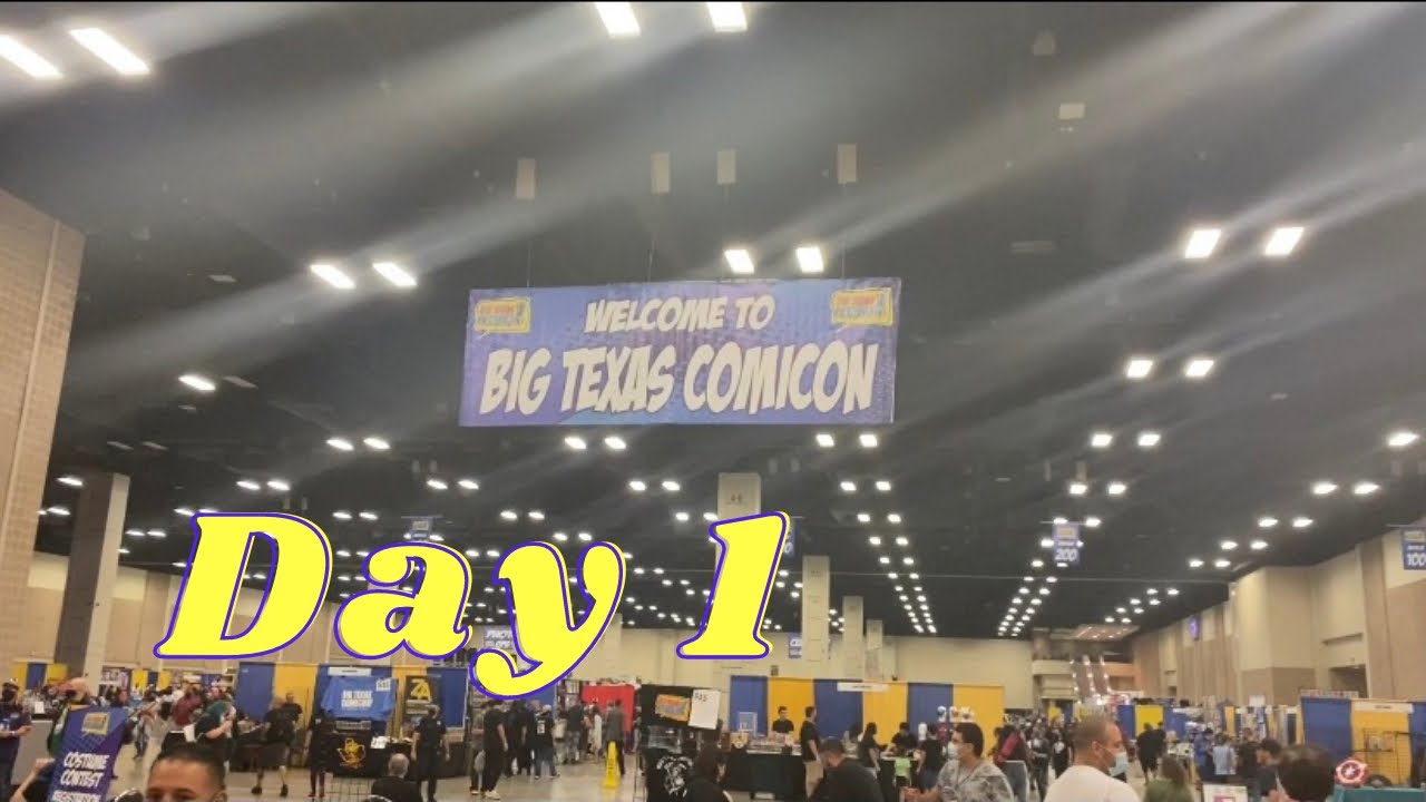POP!SESSION Goes to Big Texas Comicon 2021 (day 1)