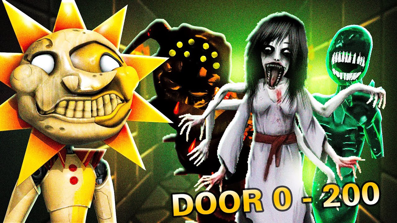 Sun vs 1000 ROOMS in Spooky's Jump Scare Mansion