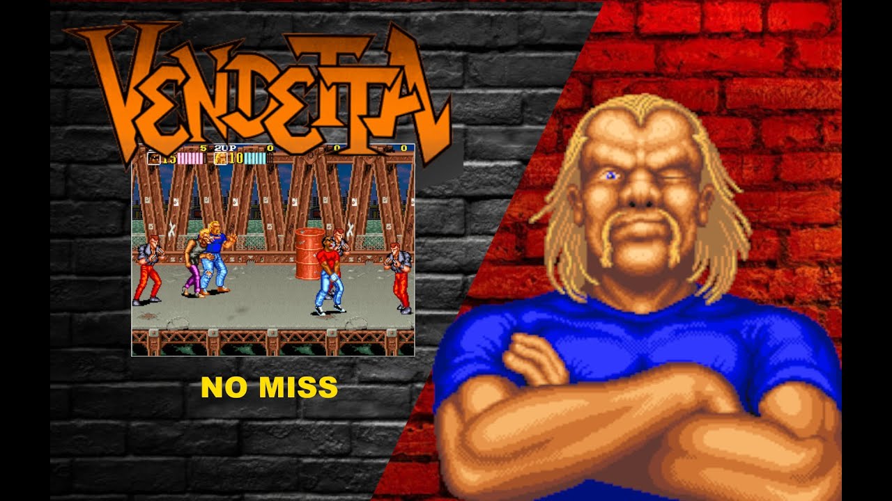 🕹👾 VENDETTA - NO MISS - CRIME FIGHTERS 2 - Hawk - 1CC - Comentado 🕹👾