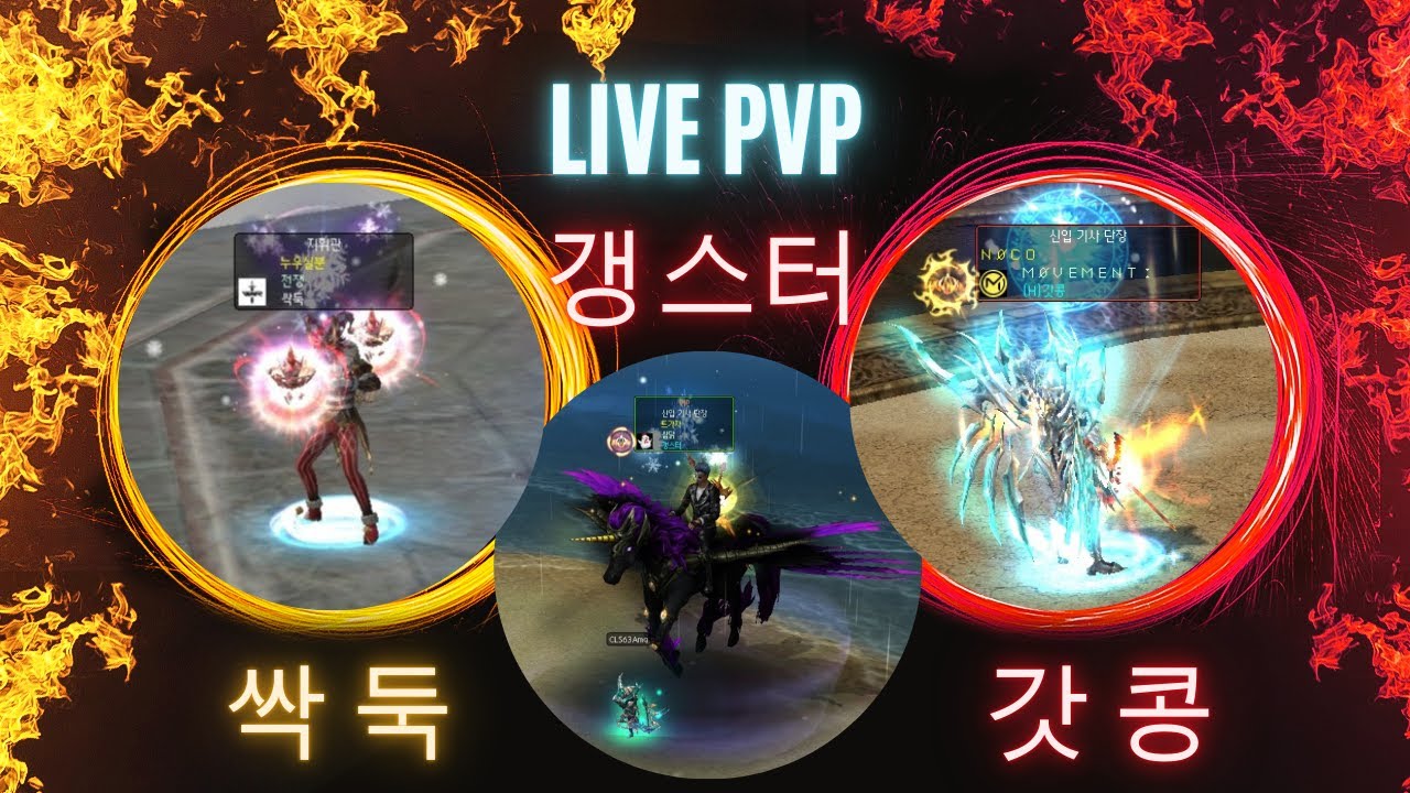 [ 1대1 팟대 ] 남매 VS 알로케스 VS 법서먼 #데카론 #dekaron #pvp