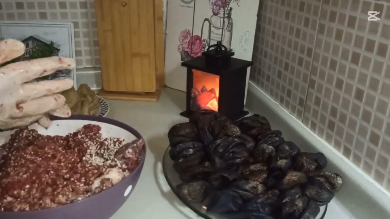 روتين مسائي وتجهيز محشي لاتاني يوم 