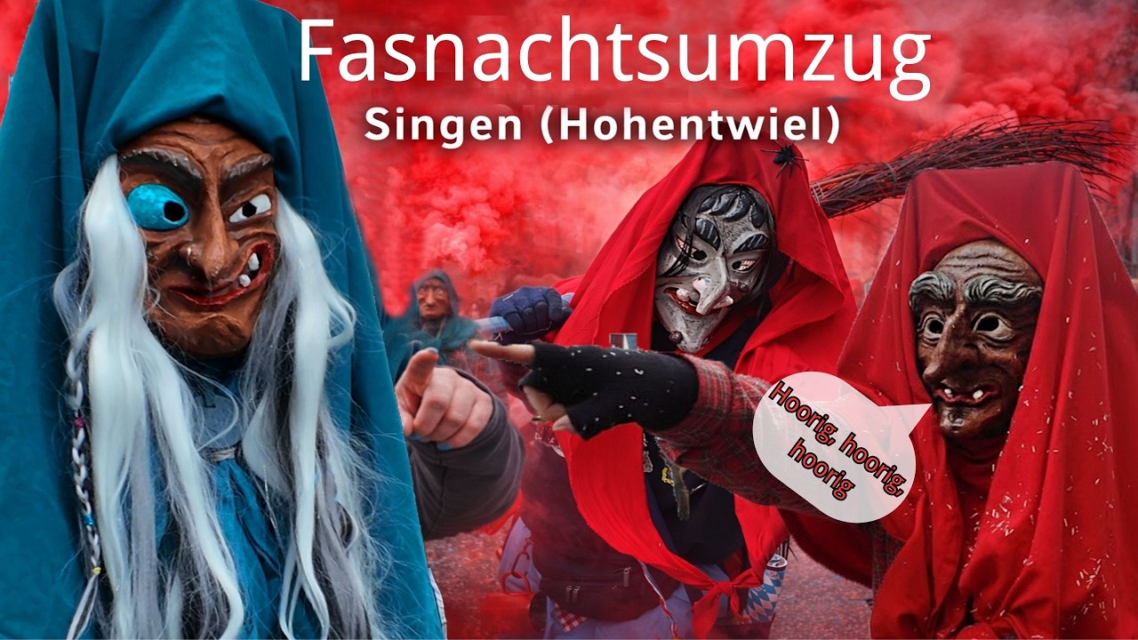 🌧️Großer Fasnetsumzug Singen (Hohentwiel) 2026|| Fastnacht am Bodensee＃germany