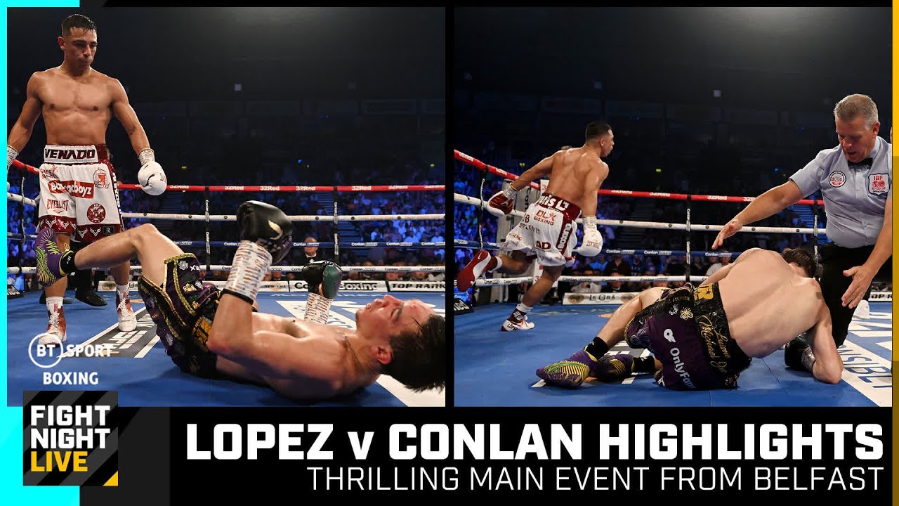 Road Warrior Lopez 🇲🇽  Luis Alberto Lopez v Michael Conlan Official Fight Highlights 🔥