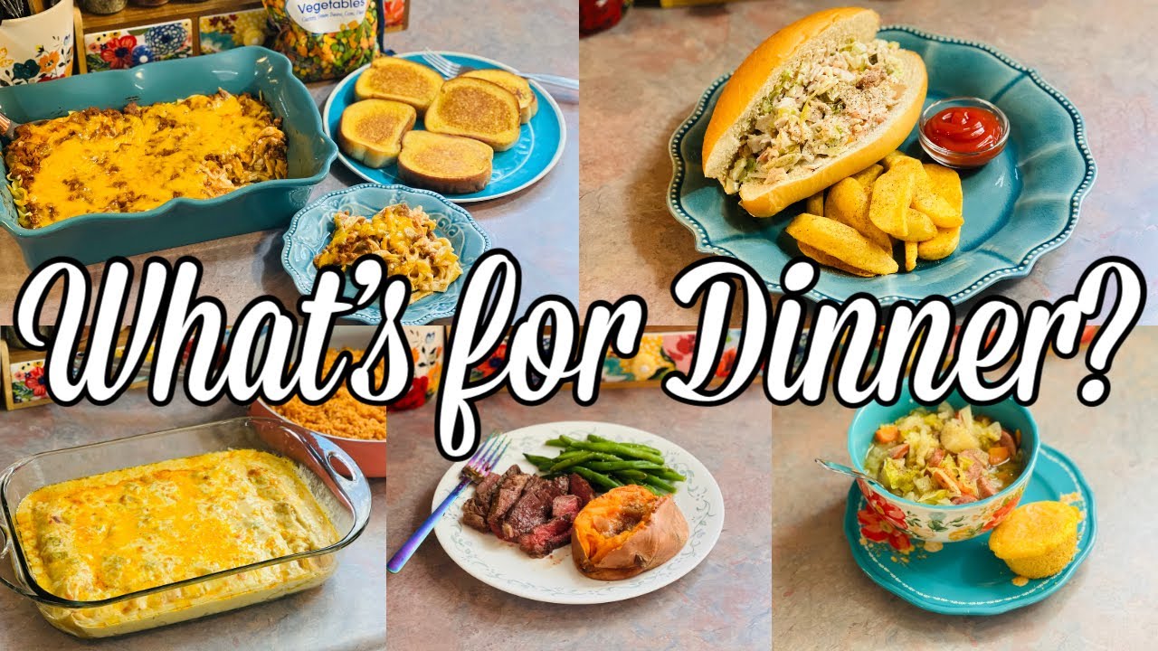 What’s for Dinner | EASY Budget Friendly Family Meal Ideas | March 2023