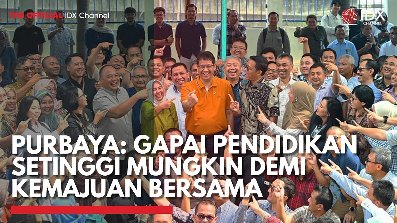 Purbaya di Bea Cukai Semarang: Gapai Pendidikan Setinggi Mungkin Demi Kemajuan Bersama| IDXC UPDATE