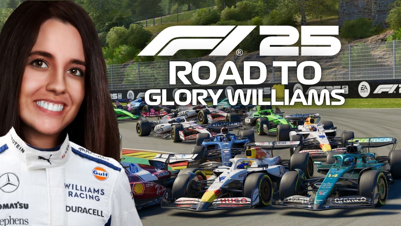 F1 25 Road to Glory Driver Career in Williams - Britain Reverse & Belgium