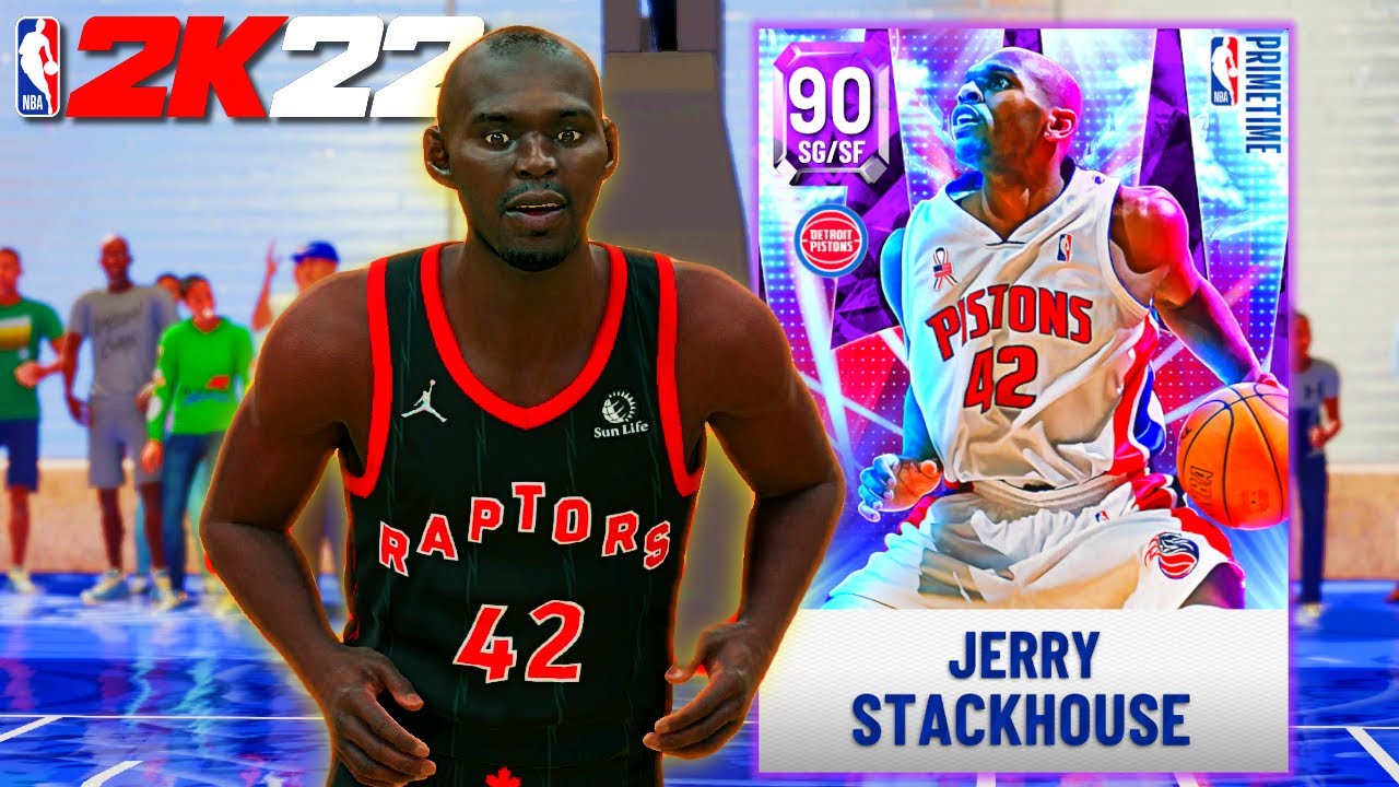 Amethyst Jerry Stackhouse Gets Me My FIRST UNLIMITED WIN! NBA 2K22 MyTeam