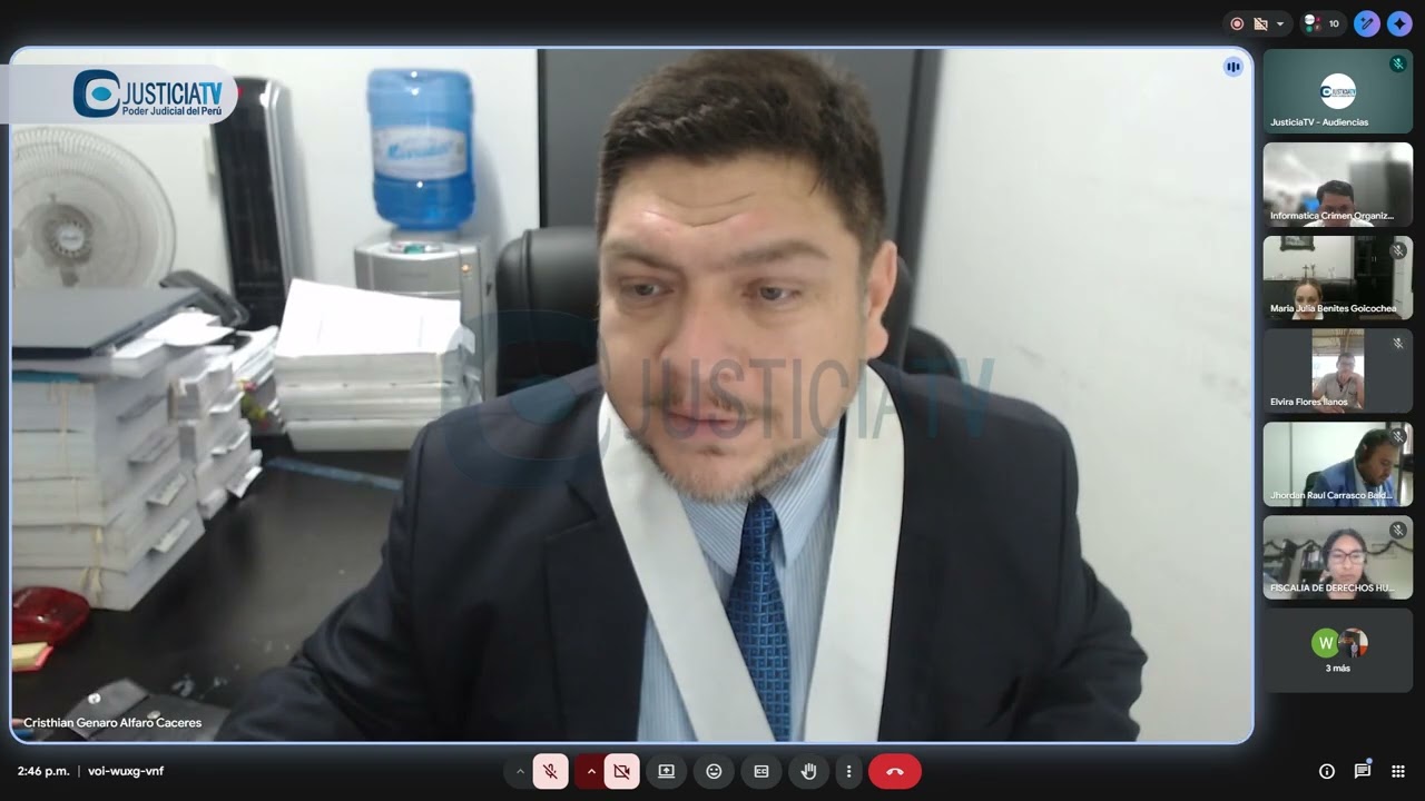 Juicio oral contra Marcos Flores Llanos