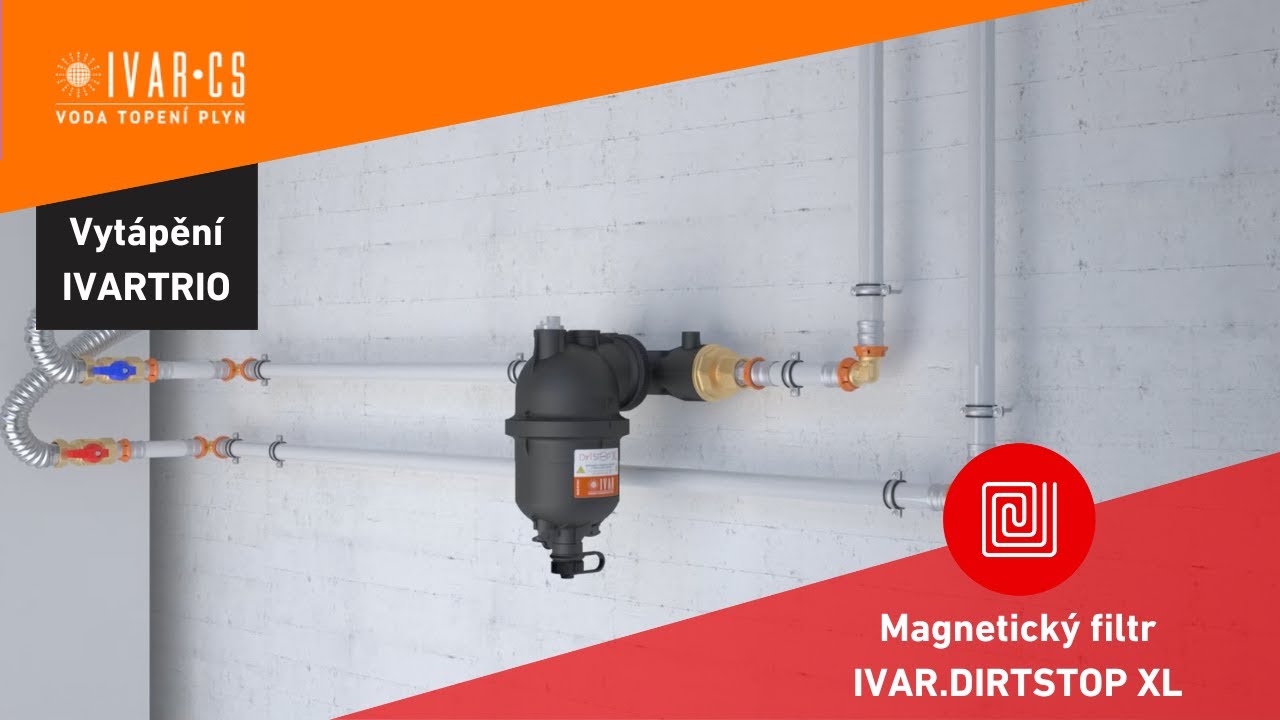 Magnetický filtr IVAR.DIRTSTOP XL