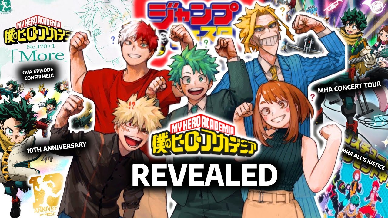 АНОНСЫ My Hero Academia Jump Festa 2026 | Специальный OVA-эпизод, 10-летие, &laquo;Всё справедливо&raquo;