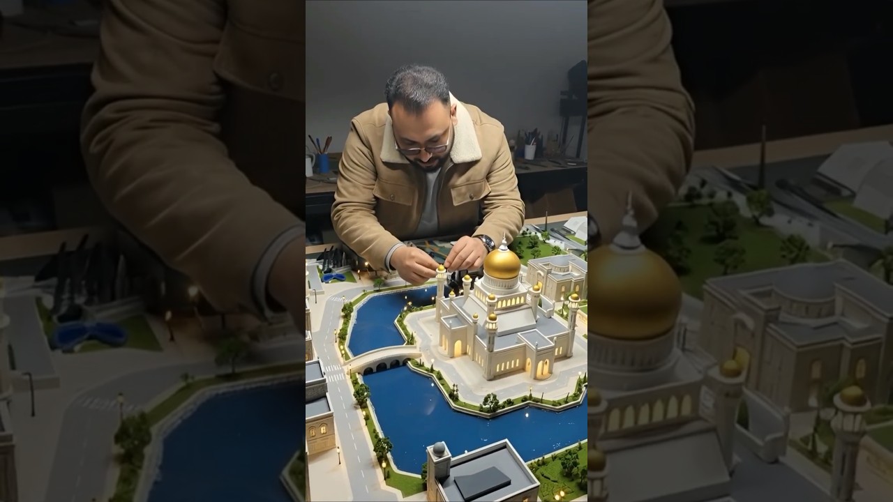 Brunei की सबसे खूबसूरत मस्जिद – Omar Ali Saifuddien Mosque