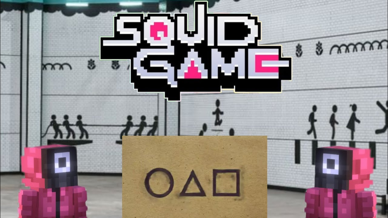 Squid game MINECRAFT MOVIE
