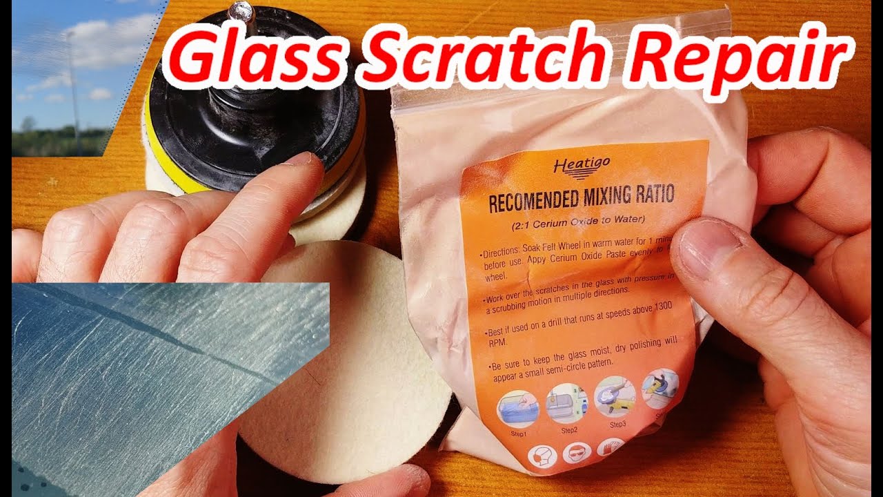 Glass Scratch Polish Repair Kit