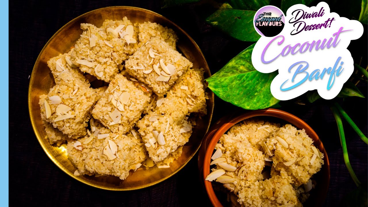 Homemade Coconut Barfi | नारियल बर्फी | Fresh Homemade Sweet Recipe | Diwali Dessert 2020 |